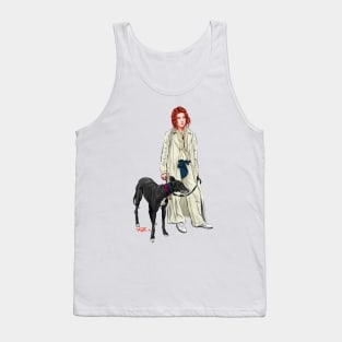 Maria McKee - An illustration by Paul Cemmick Tank Top